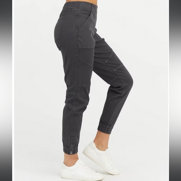 SPANX Pants & Jumpsuits Spanx Stretch Twill Jogger Pull On Cargo